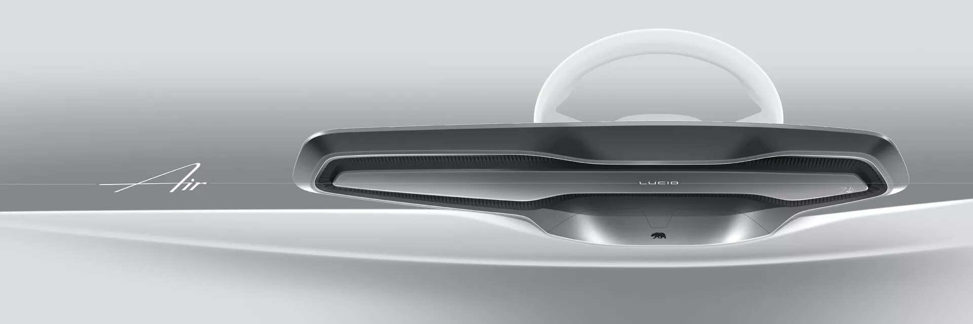 Luxusní elektrický sedan první generace Lucid Air 2022 se štíhlým designem a pokročilou technologií
